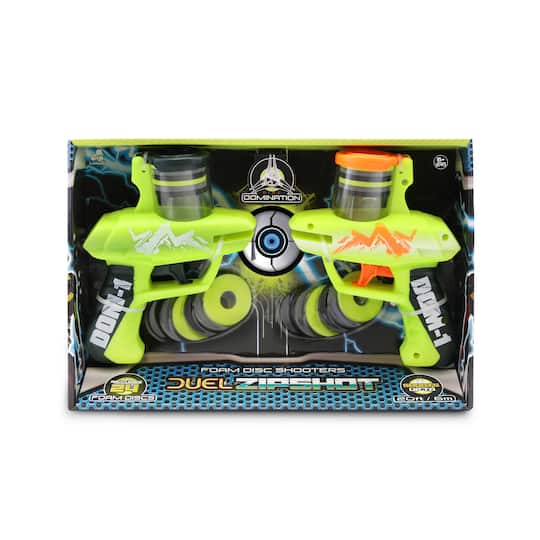 Lanard® Disc Domination Duel Zip Shot w/ Foam Disc Shooters, 2ct.